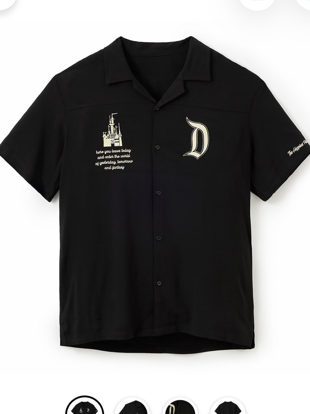 Disneyland Our Universe Button Down Shirt
